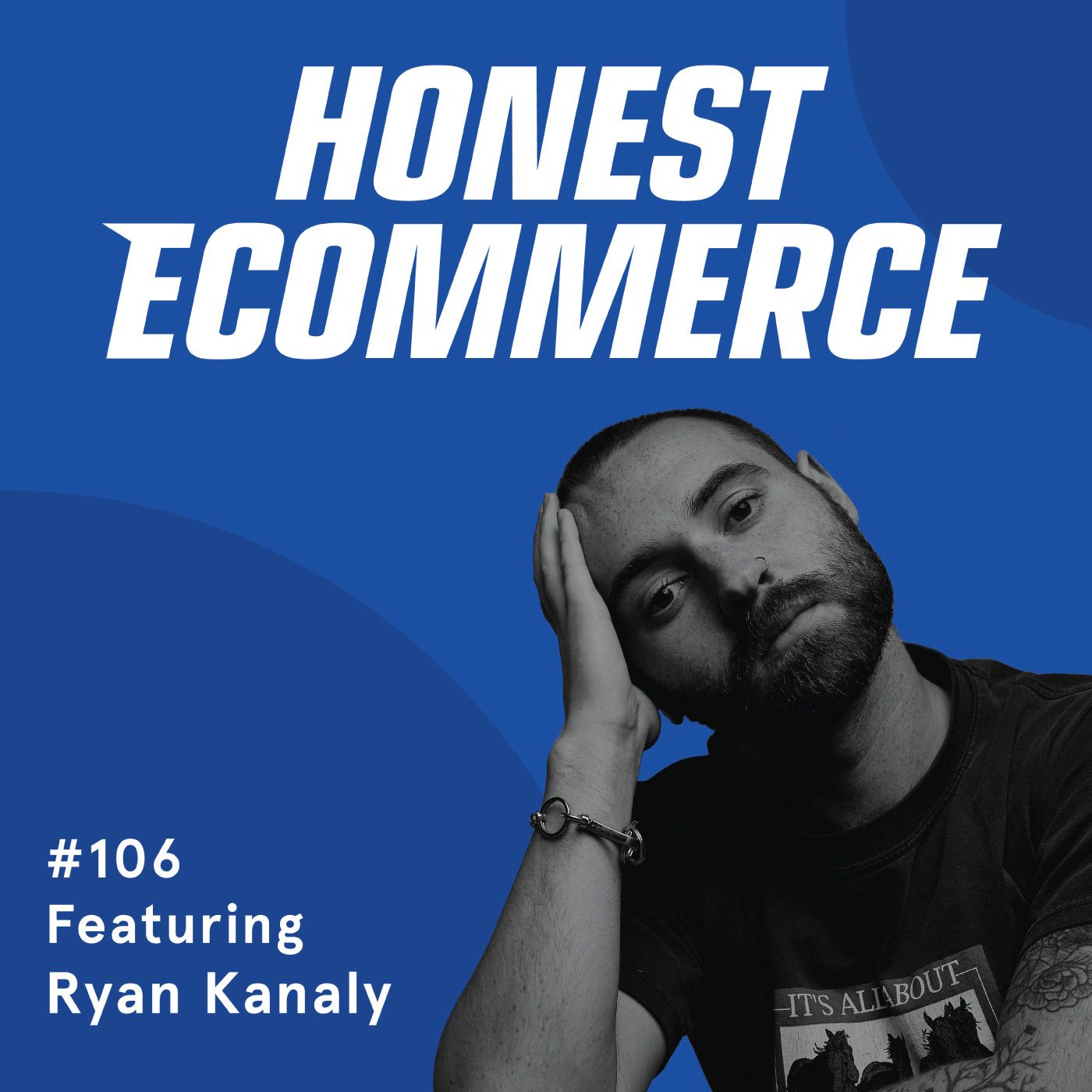 Honest Ecommerce podcast episode - 106 | The Foundations to Starting Up Your Content Creation Engine | with Ryan Kanaly