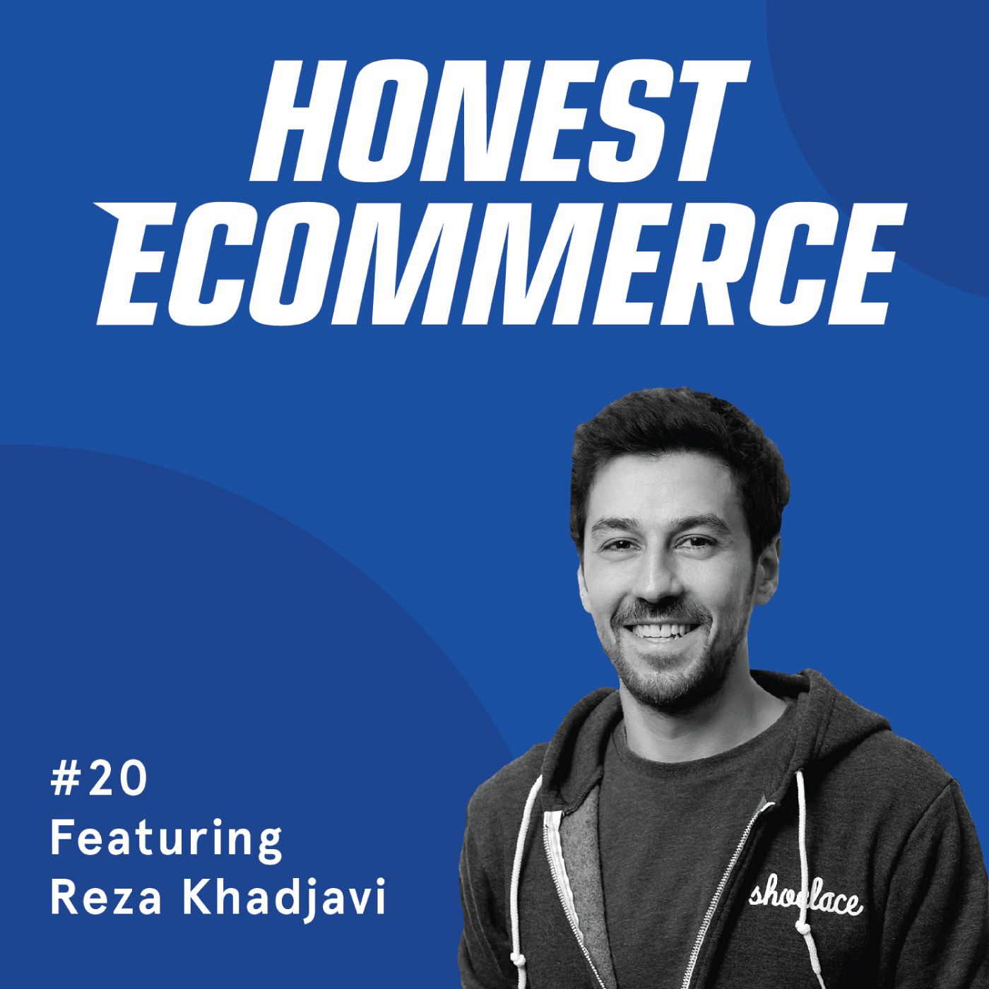Reza Khadjavi, CEO of Shoelace, on the Honest Ecommerce podcast discussing Customer Journey Retargeting.